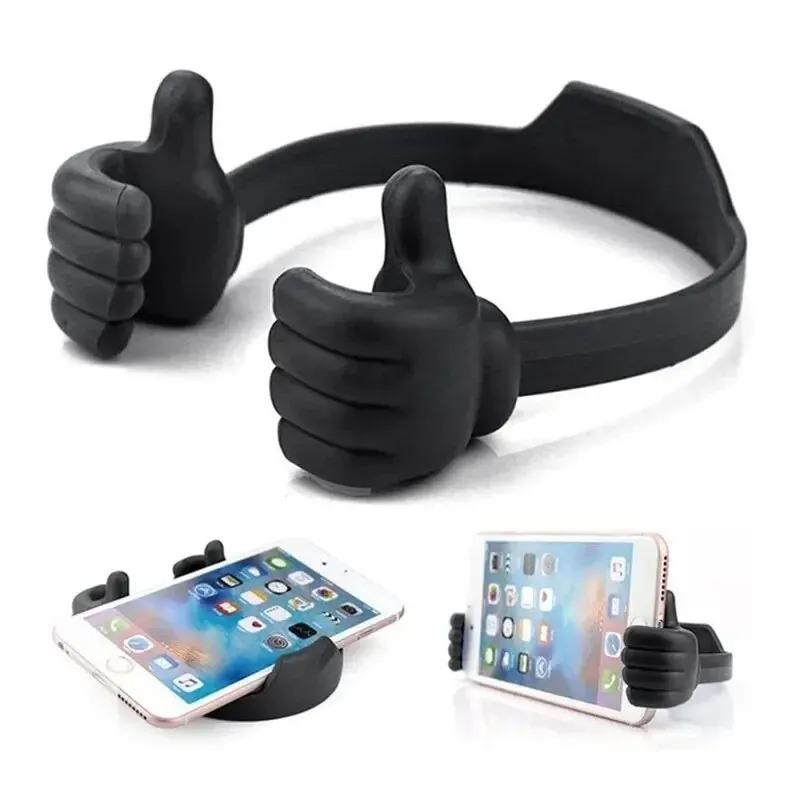Portable Thumbs Up Giá đỡ điện thoại di động Bàn lười Máy tính bảng linh hoạt đa năng Giá đỡ điện thoại thông minh cho iPhone Samsung 4