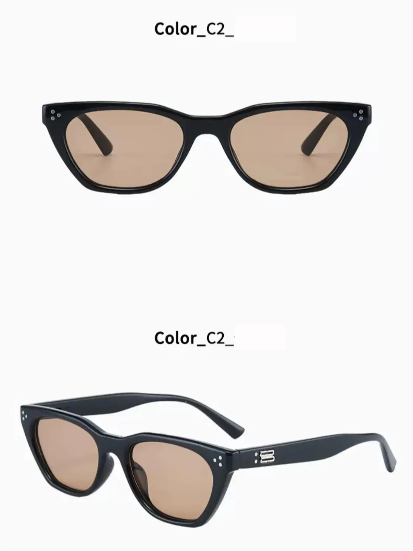 Full Rim Sunglasses, Trendy Casual Sunglasses for Everyday Use, Fashion Accessories for Outdoor Activities