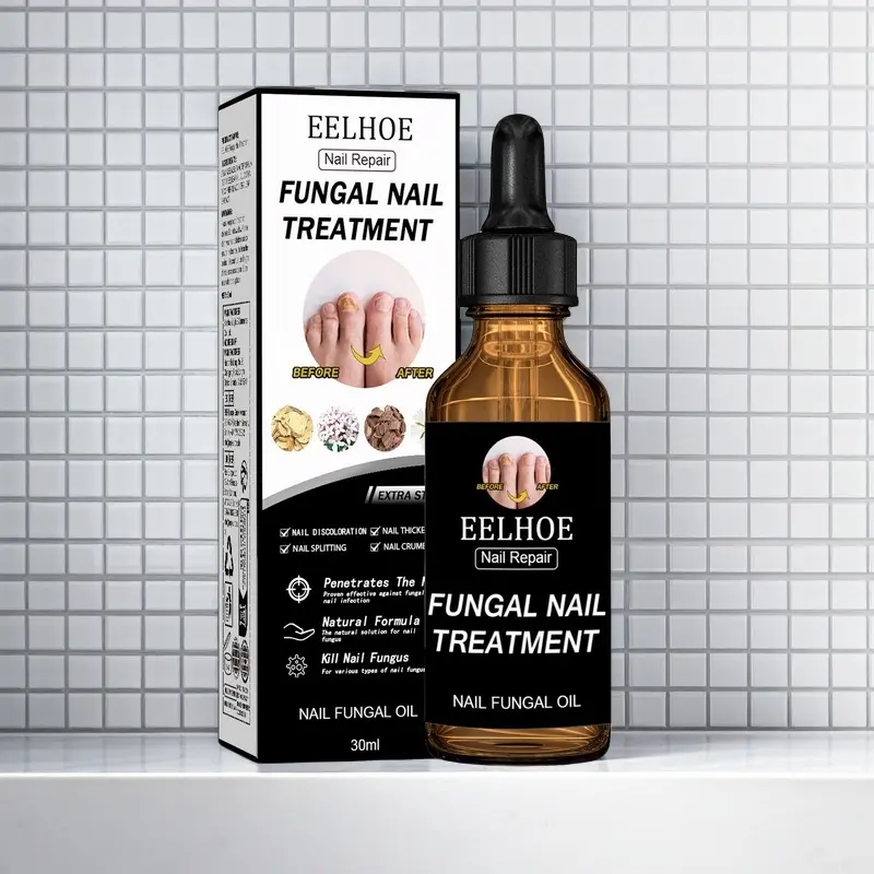 Dưỡng Móng EELHOE - Sản Phẩm Chăm Sóc Móng Tay/Chân Giúp Phục Hồi & Bảo Vệ | Dưỡng Ẩm, Ngăn Ngừa Nấm, Làm Dày & Sáng Móng Tự Nhiên | Chiết Xuất Cúc La Mã, Tràm Trà, Hoàng Cầm | An Toàn, Không Chứa Chất Độc Hại | Dành Cho Nam & Nữ | Chăm Sóc Móng