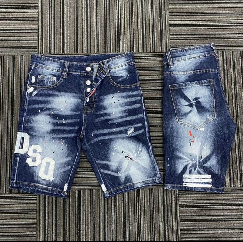 Quần short ngố đê quy lốc xoáy Jean Menswear Nam Có Túi-Gin Chuyên Sỉ Menswear