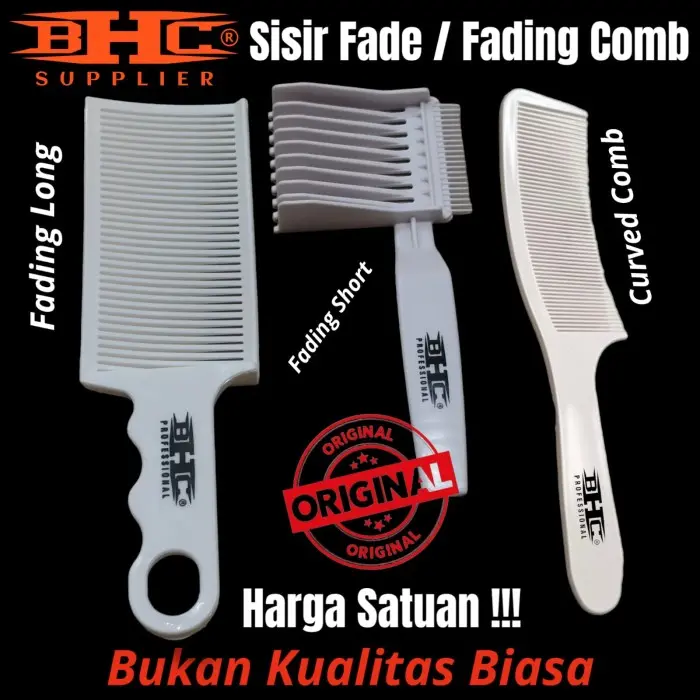 Sisir Fading Long Sisir Fade Sisir Cukur Rambut Sisir Fade Fading Gradasi Sisir Cukur Rambut Barber Barbershop Salon  Alat Cukur Salon & Barbershop wz - BHC FadingShort 1