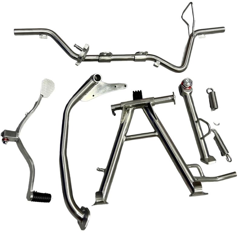    Combo   5 Món Dàn Chân inox304 Các Dòng Xe   Sirius,Wave,Future,Dream.....vv   Phụ Kiện Phụ Tùng 