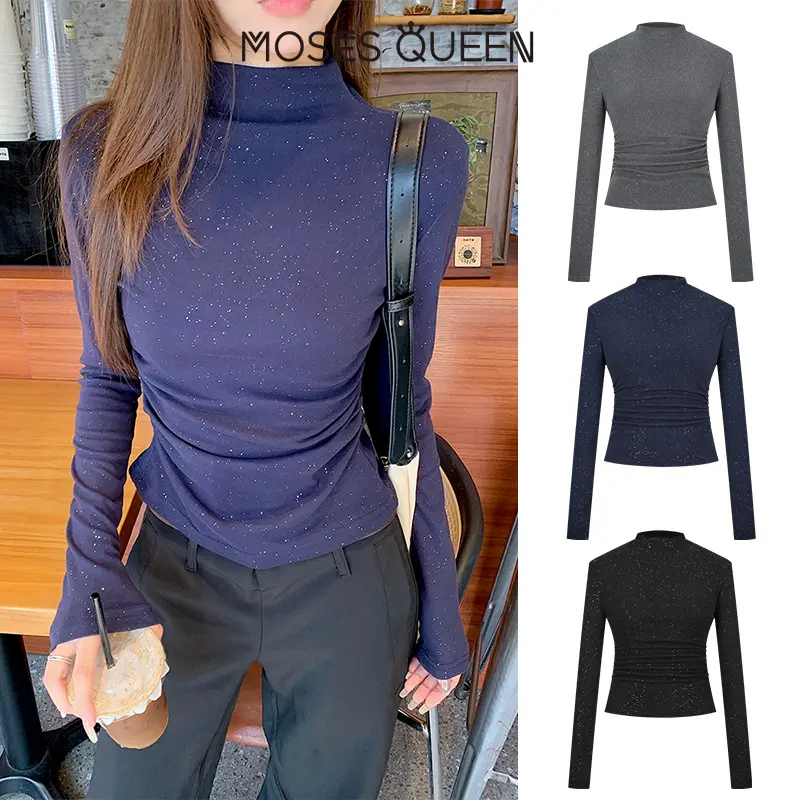Áo Lớp Nền Cổ Bán Cao Cổ, Nữ, Phong Cách Thu Đông, Cao Cấp, Ôm Sát Eo, Áo, Nữ Thần Moses, # 62295 | BigBuy360 - bigbuy360.vn Áo Lớp Nền Cổ Bán Cao Cổ, Nữ, Phong Cách Thu Đông, Cao Cấp, Ôm Sát Eo, Áo, Nữ Thần Moses, # 62295 | BigBuy360 - bigbuy360.vn