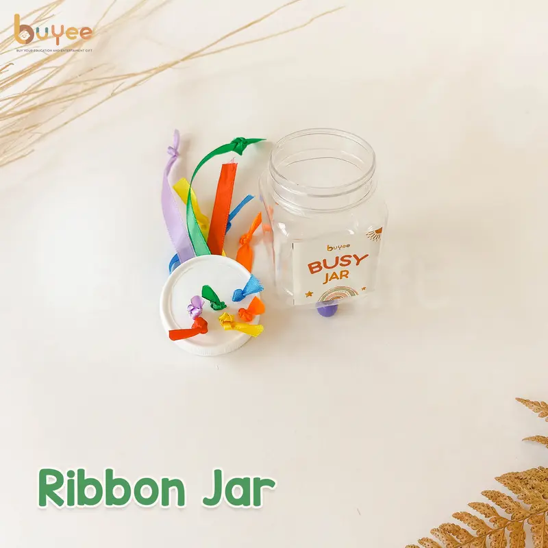 BUYEE GIFT - BUSY JAR | Mainan Montessori | Mainan Edukasi Aktivitas Sensory Anak - Paket Busy Jar Belajar Permainan bayi 3