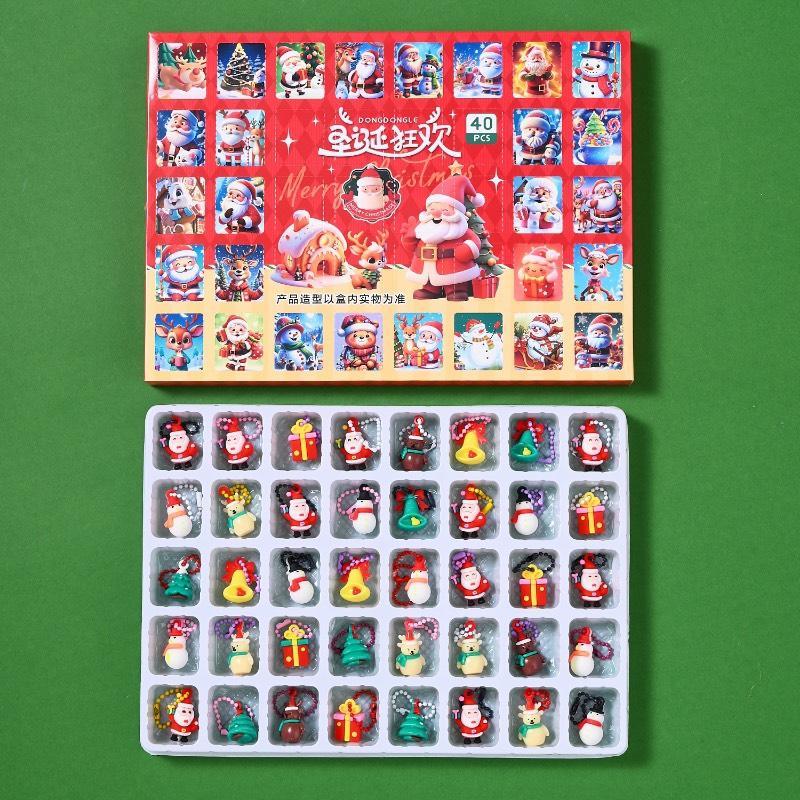Đồ chơi Hidden box hộp mù Noel quà giáng sinh 40 món bí mật túi  mù 2