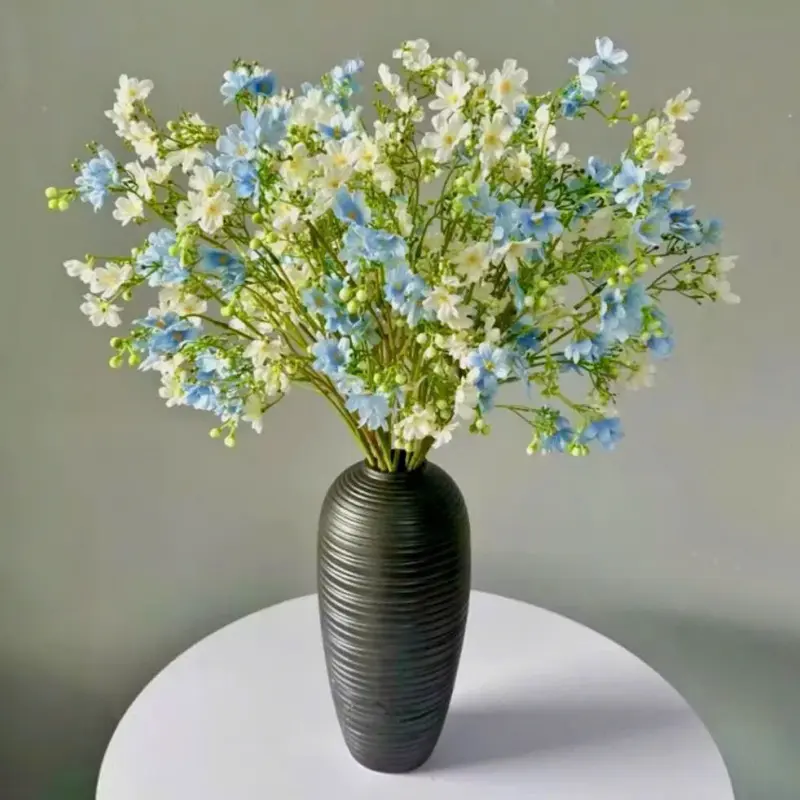 Combo 10, 15 Cành Hoa Nhất Chi Mai Lụa Cao Cấp Deco Cao 60cm Trang Trí Phòng - Trang Trí Nhà, Decor Phòng Decor Bàn Để Bàn cây  hoa hoa  tóc 1