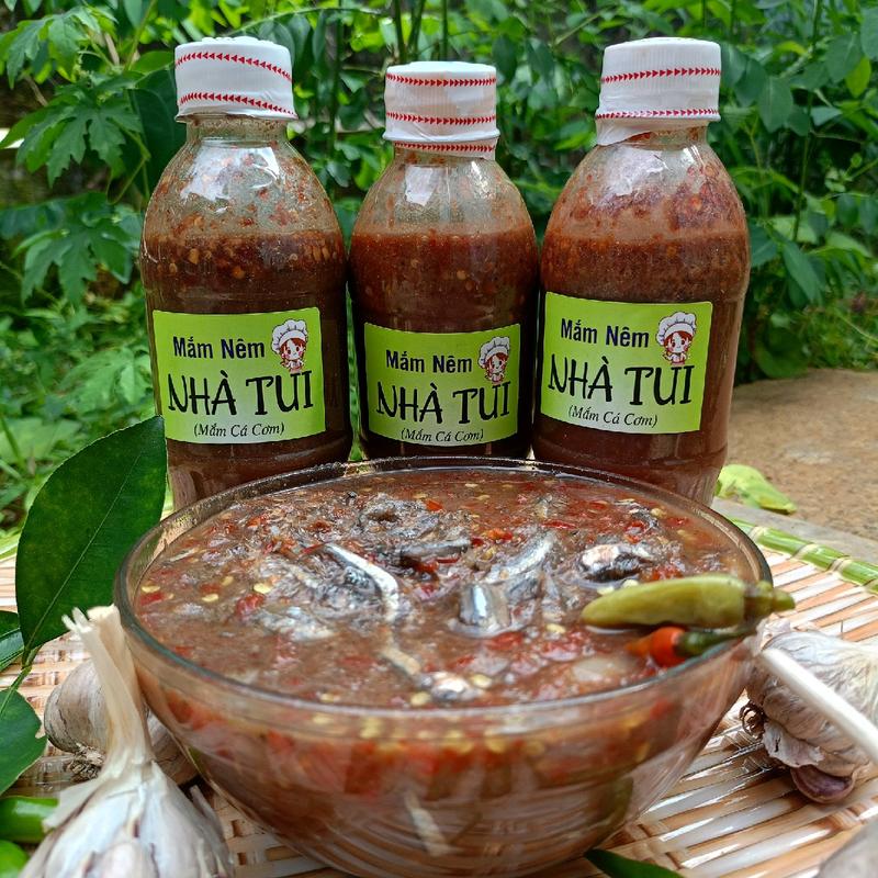 Combo 3 chai mắm nêm cá cơm Nhà Tui - đặc sản Bình Định 0