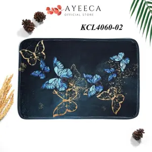 [COD] Ayeeca - Keset Kaki Anti Slip 40X60CM Bahan Memory Foam / Keset Kamar Mandi / Keset Karakter