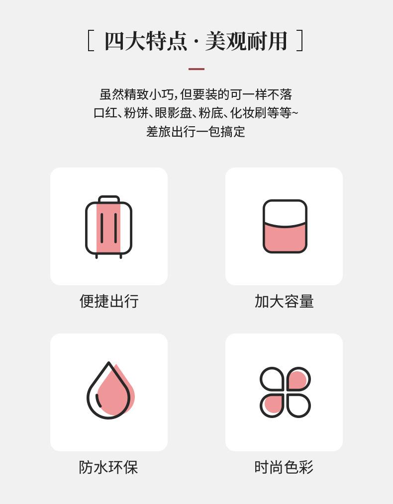 Product Introduction of Fashionable and versatile women's wallet with multiple card slots, a zipper, and a multifunctional coin pouch 4