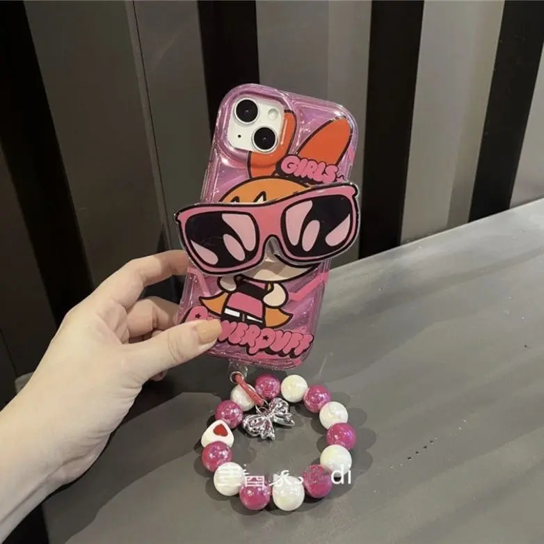 The Powerpuff Girls Bracelet for Oppoa72/11x/93 Phone Case Reno8/10/4SE/R15/A1pro