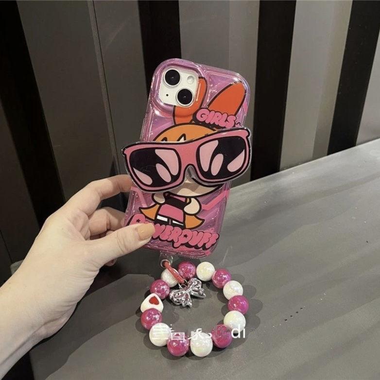 Product Introduction of The Powerpuff Girls Bracelet for Oppoa72/11x/93 Phone Case Reno8/10/4SE/R15/A1pro 4