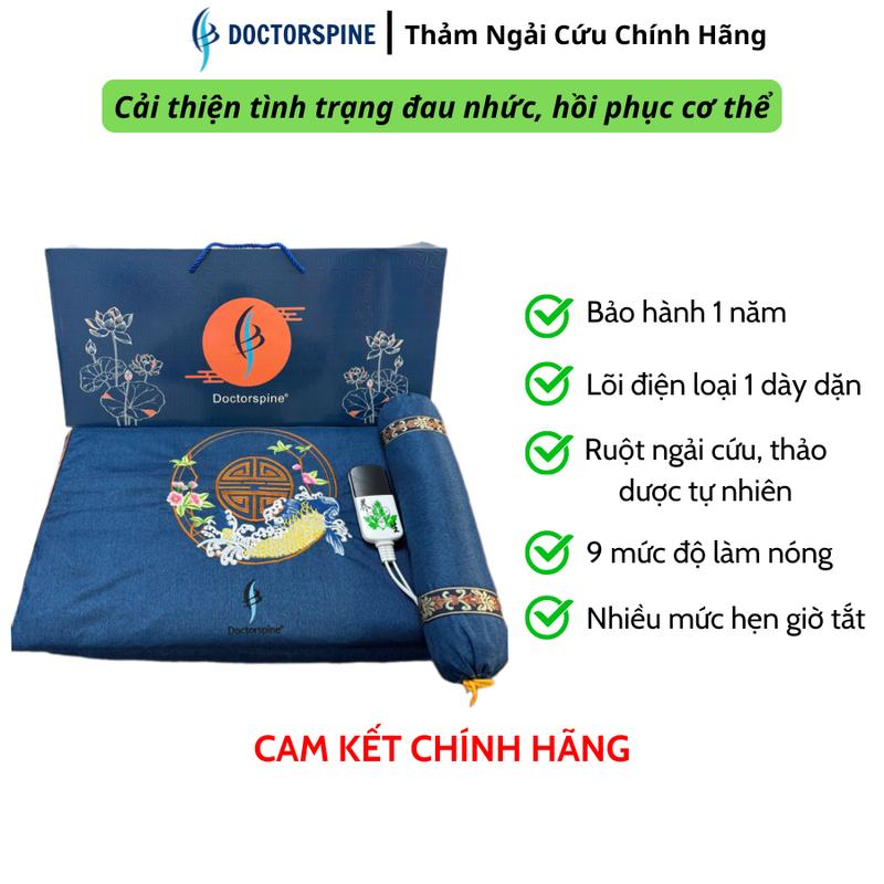 < Zhuzhu độc quyền > Thảm ngải cứu Đông Y Doctorspine sưởi ấm cổ vai gáy lưng - Cam kết CHÍNH HÃNG