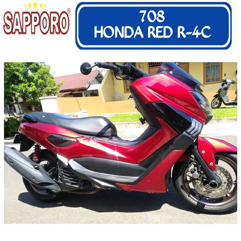 701/708 HONDA RED R-3C/R-4C SAPPORO STANDAR CANDYTONE 300ml Cat Semprot Pylok Pilok Pylox / Cat Aerosol / Cat Semprot / Sapporo Standar 4