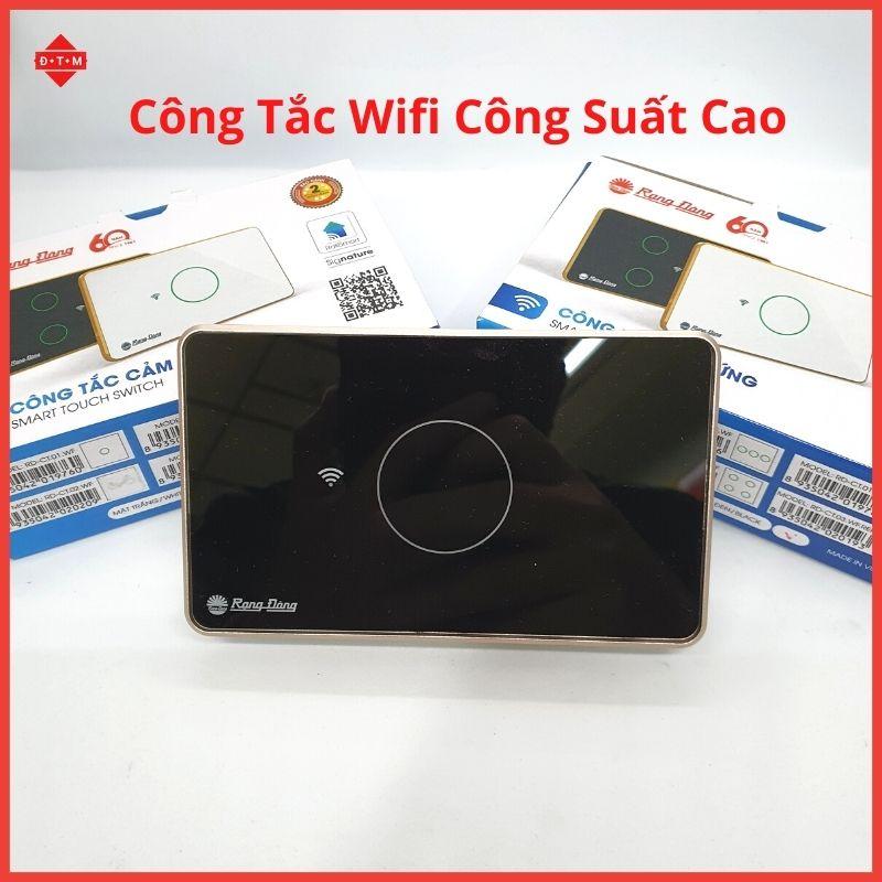 Công Tắc Thông Minh Công Suất Cao Rạng Đông - Công Tắc Bình Nóng Lạnh Wifi 2500W - Hẹn Giờ, Điều Khiển Qua App, BH 1 Năm