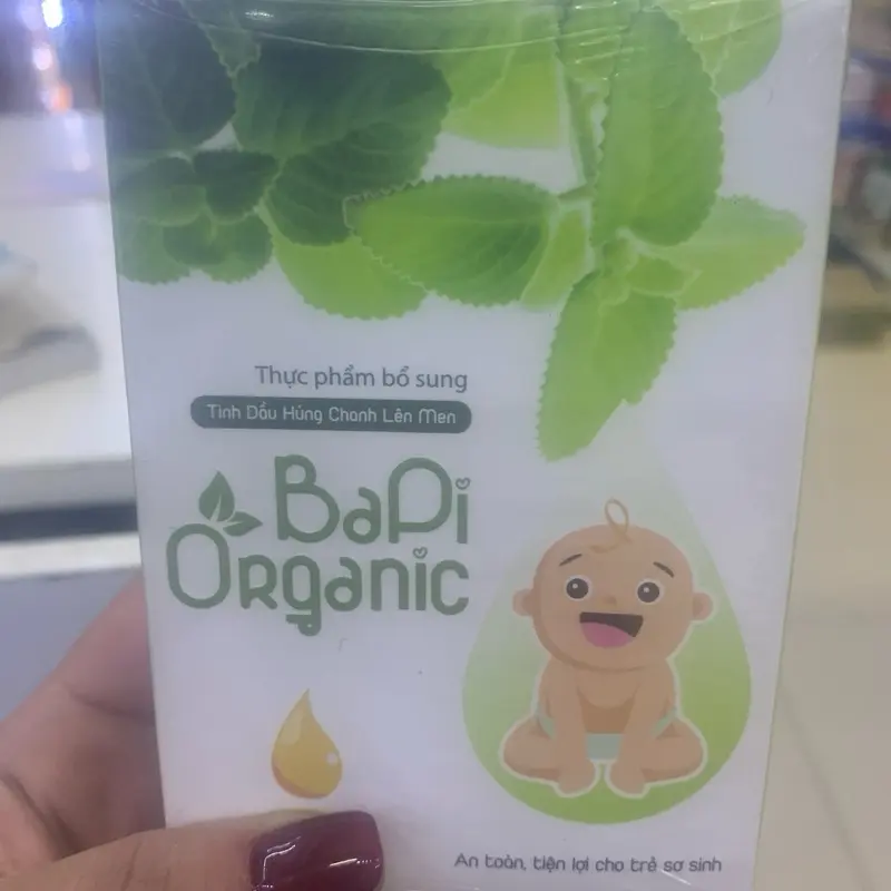 Tinh dầu húng chanh Bapi Ogarnic