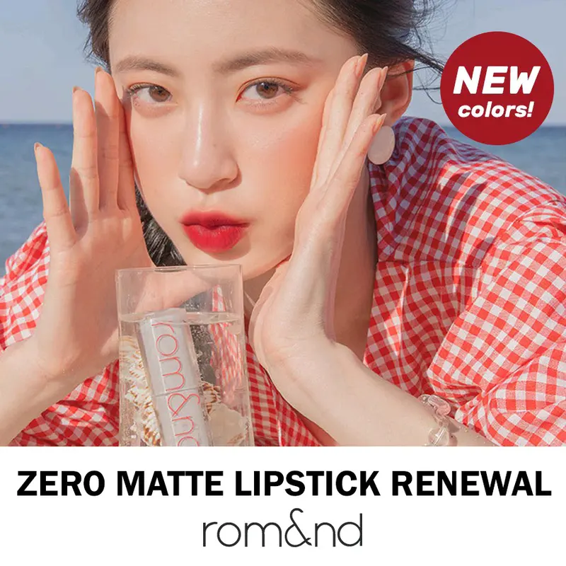 ROMAND Zero Matte Lipstick (13 Colors) + New Arrivals! Mood Editions (7 Colors) 2