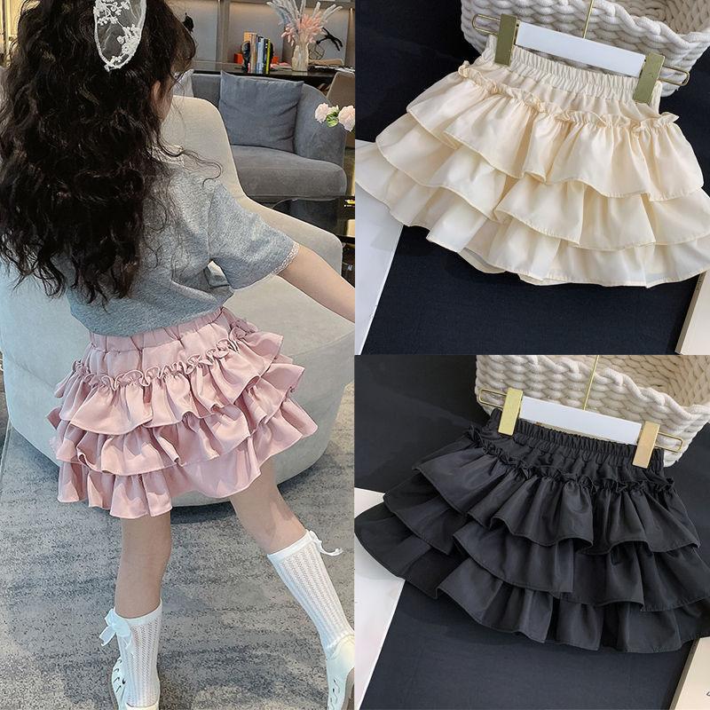 Product Introduction of 2024 Váy ngắn cho bé gái Mùa hè mới thời trang cho trẻ em Công chúa Pettiskirt Cô gái nhỏ Váy thanh lịch ngọt ngào Váy bánh mới 2