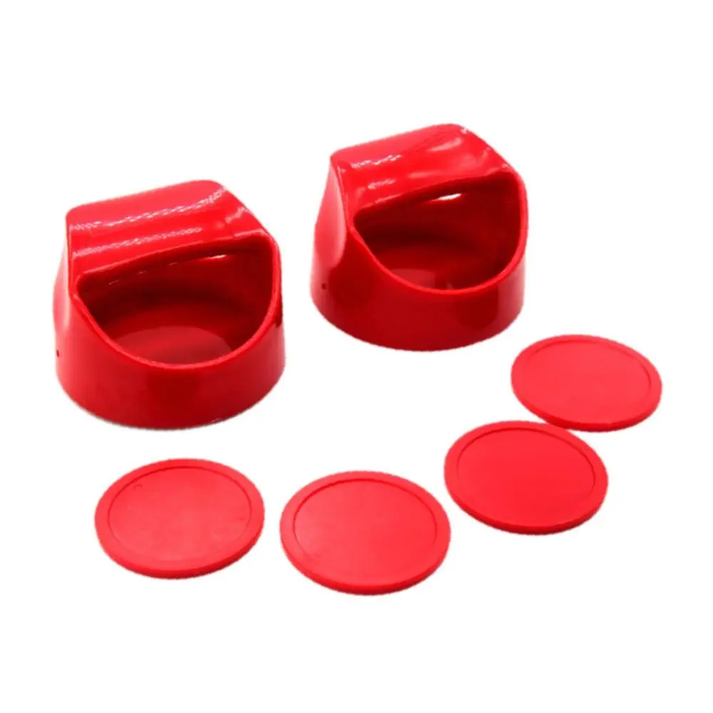 Air Hockey Pushers and Pucks Goal Handles Pushers for Party Sports Friends