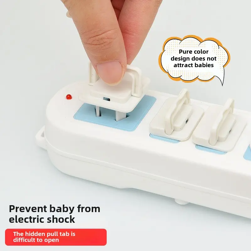 Socket Protective Cover Baby's Socket Protective Cover Anti-Electric Shock Protection Sleeve Children's Anti-Electric Shock Jack Cover