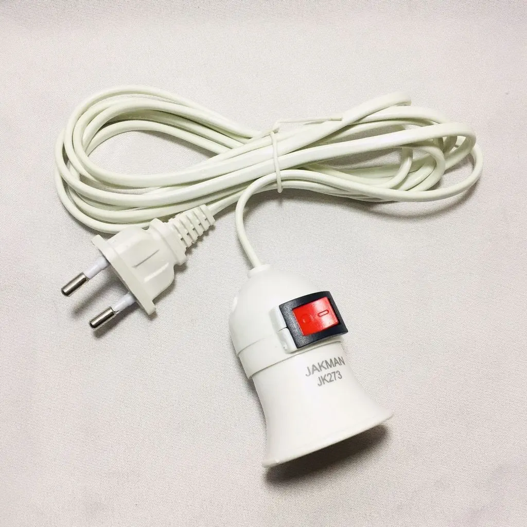 FITTING KABEL 3M/5M/10M FITTING LAMPU/ FITTING MURAH/ ON OFF/ SAKLAR/ JAKMAN Lampu fitting  lampu gantung