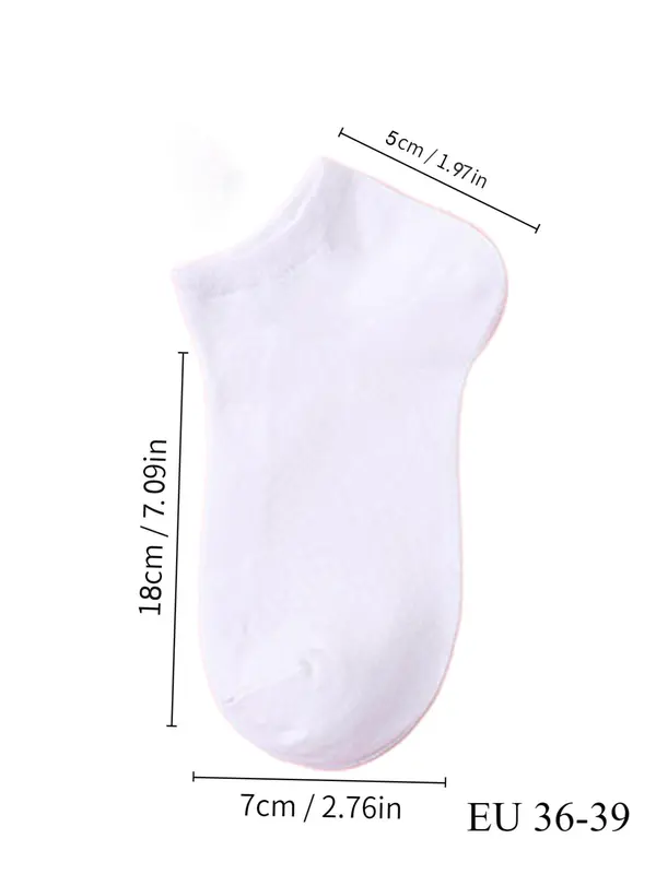 Women's 20 Pairs Solid Ankle Socks, Basic Casual Breathable Comfort Cozy Low Cut Socks for All Seasons, Winter Clothes Women, Women's Socks for Daily Wear 6