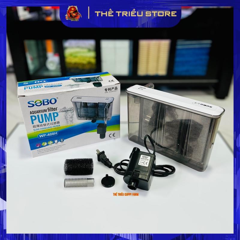 Máy lọc thác hồ cá Sobo WP-303H, WP-606H, WP-607H, WP-408H - bộ lọc treo dành cho bể cá