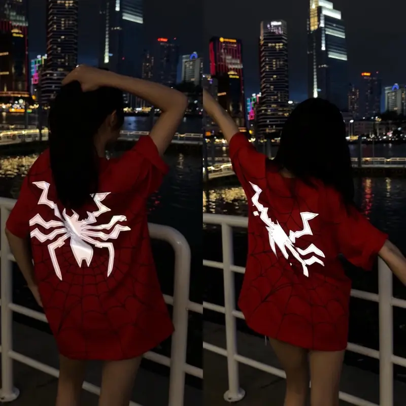 (Chính Hãng) Áo Thun Phản Quang Hai Mặt SPIDERMAN  - Sober Studio 8