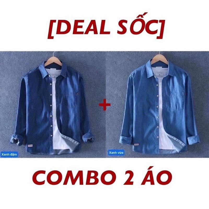 Sơ Mi Jean Nam Nhập Khẩu UK - JNK02, Chất Liệu Jean Cao Cấp - Menswear 5