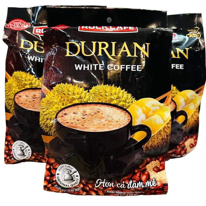 ( COMBO 3 BỊCH) CÀ PHÊ SẦU RIÊNG ROCK CAFE ( 1 BỊCH 30 gói x 20g)