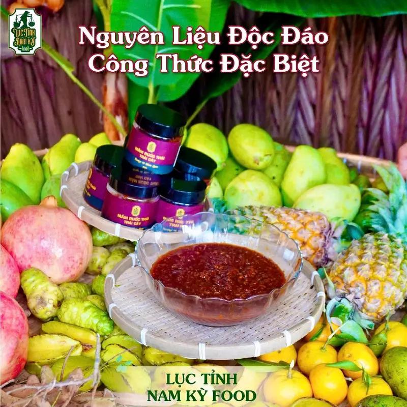 HỦ 200G MẮM RUỐC THÁI TRÁI CÂY TAM KỲ LỤC TỈNH 2