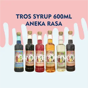 Tros Sirup aneka rasa 600ml/ Minuman Botol