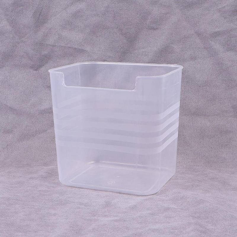 Kitchen Storage Basket, 3 Counts Clear Large Capacity Storage Basket, Dustproof Design Storage Organizer for Kitchen Restaurant 4