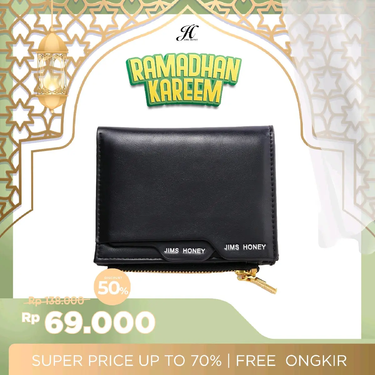 JIMS HONEY DOMPET MINI VERLIN WALLET