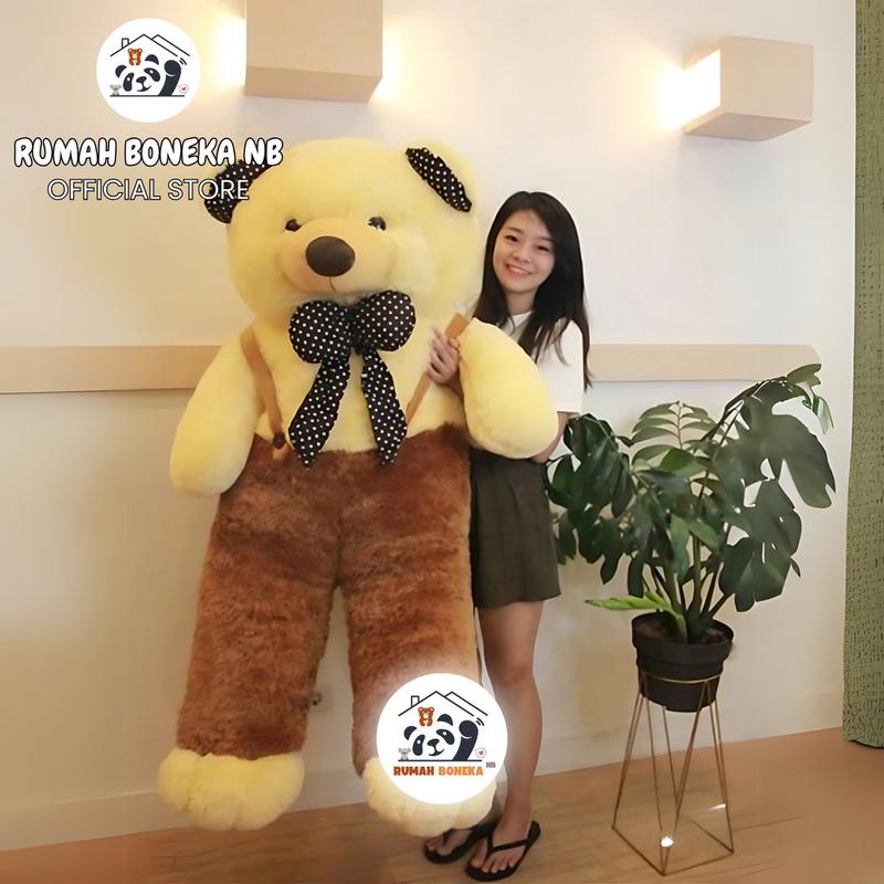 Boneka Jumbo Teddy Bear Beruang Besar 1,6 Meter SNI Premium Gemoy - Dewasa, Anak 2