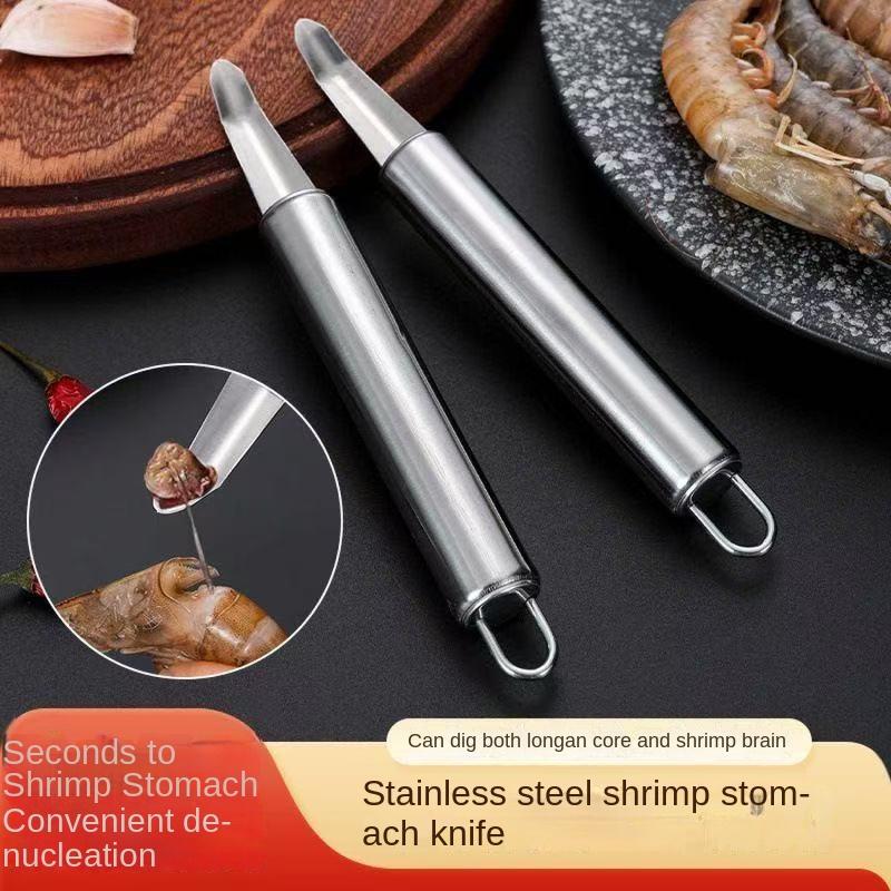 Stainless Steel Shrimp Deveining And Longan Pitting Tool - Household ...
