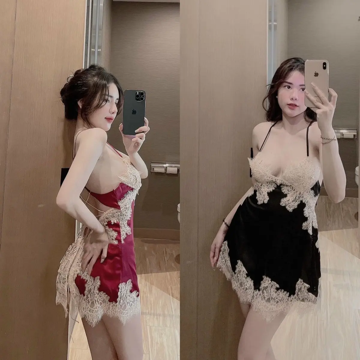 V03. Váy lụa lụa dây viền lưng,vải đẹp mềm mịn,hàng QCCC