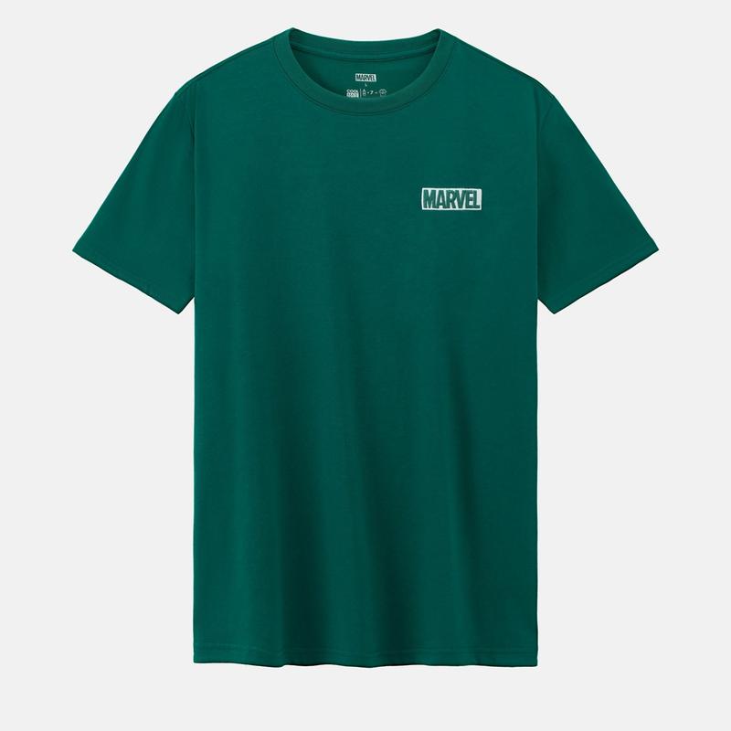 [Marvel] Áo thun Marvel thêu Basics