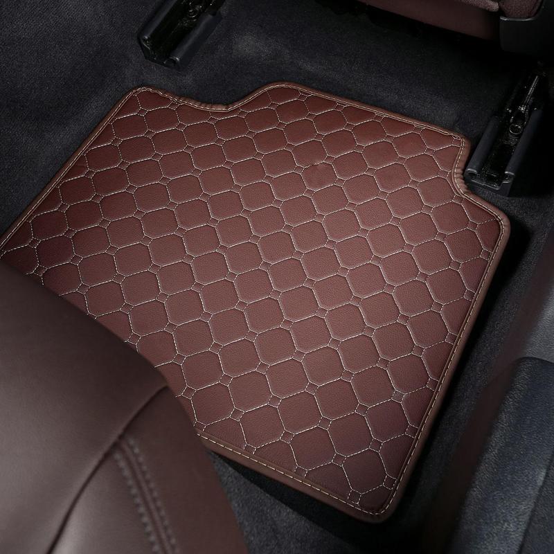 Car Floor Mat, PU Leather Car Floor Mat, Multi-purpose Car Interior Accessories for Volkswagen Skoda Octavia 5