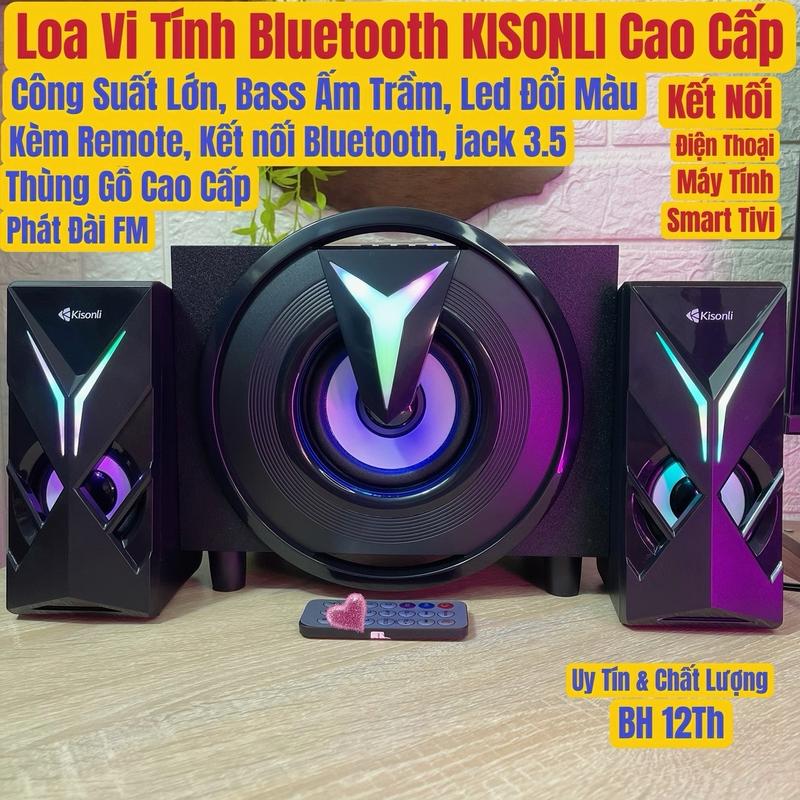 Loa Vi Tính Bluetooth Bosston T1850, TM-1000U Âm Thanh Chất Lượng Công Suất Lớn kèm Remote, jack 3.5, BH 12T