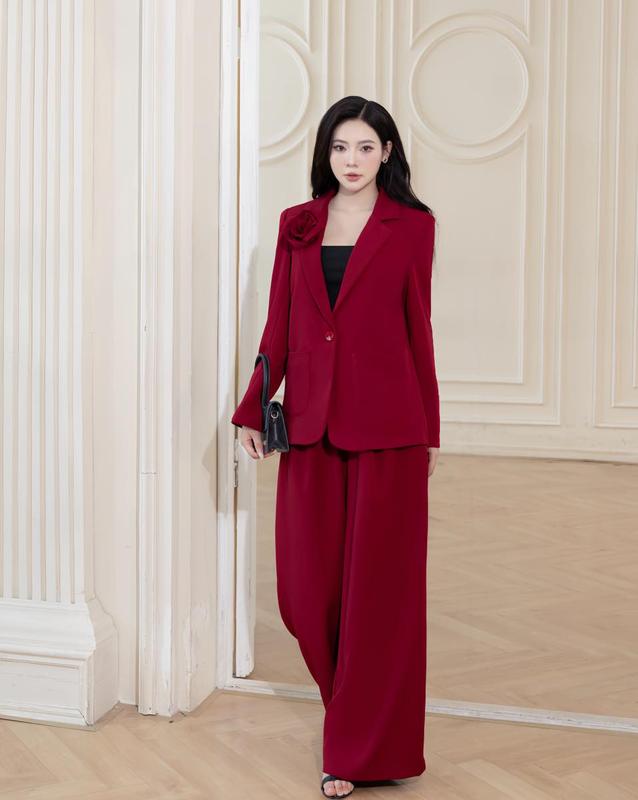 Set vest hoa cài cổ vest Lydia Eclipse Clothing
