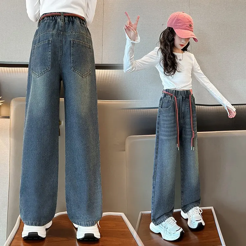 Quần Xuông A Cao Cấp Cạp Chun Co Giãn Thoải Mái, Chất Jean Mềm Đẹp Cho Bé Gái quần  jean quần  jean quần  jean Women Pants quanbo chobe quần  jeans quần  nỉ quan  jean quần  nỉ quần  nỉ quần áo  cho bé gái quần  jean đồ  bé setthoitrang chobe
