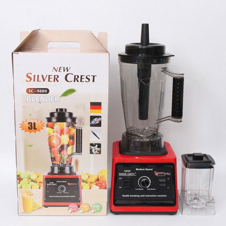 Máy Xay Sinh Tố Silver Crest Phiên Bản Nâng Cấp 3.5L, Công Suất 10.000w, Lưỡi Đa Năng, Khóa An Toàn 0