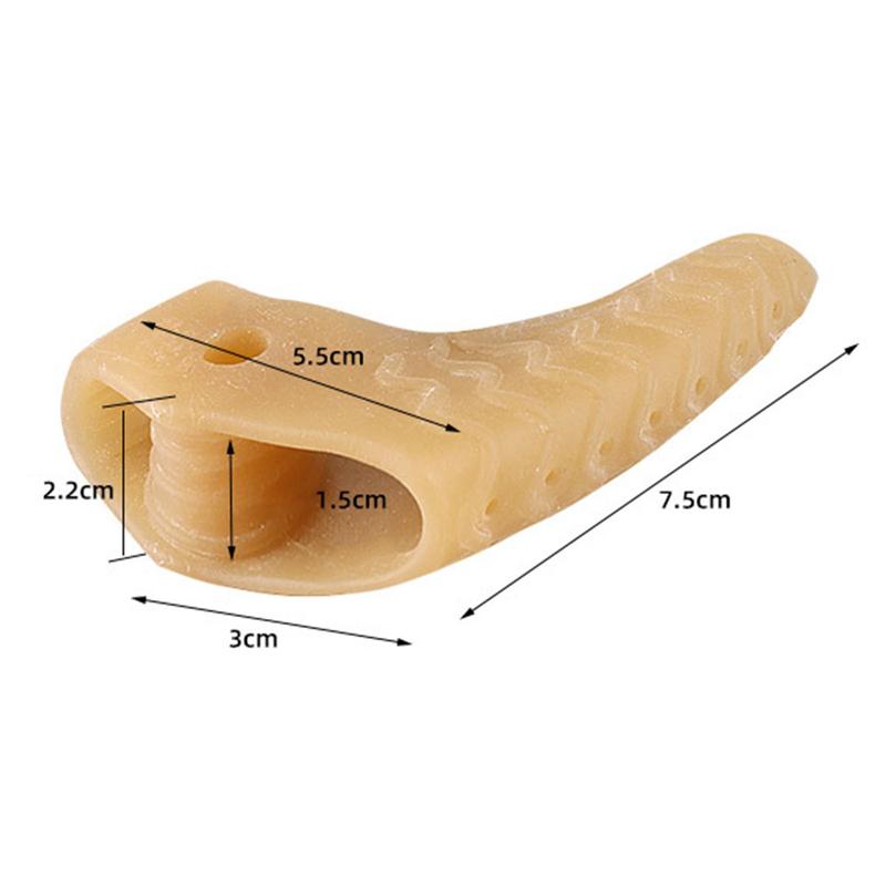 Product Introduction of 1 Pair Toe Separator Breathable High Elastic Soft Toe Separator Adjuster for Foot Care 0