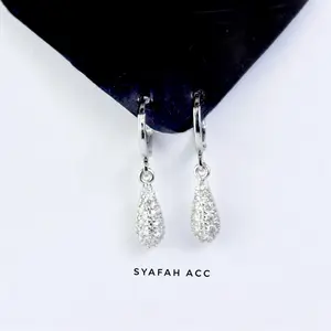 Anting Wanita Titanium,Anting Anti Karat Dan Tidak Luntur.