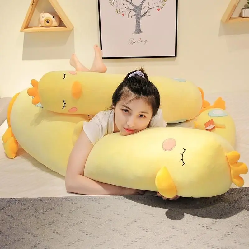 Boneka Guling Ayam Lucu dan Imut 70cm dan 50cm Bahan Yelvo Cowok Cewek Buah Dolls - Toys