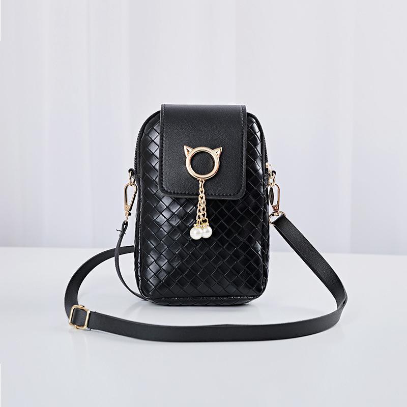 Product Introduction of 2024 Women's Mini Crossbody PU Cell Phone Shoulder Bag, Ladies Zipper Cell Phone Wallet Smart Wallet Cell Phone Bag with Adjustable Shoulder Straps for Travel Shopping Out Work Walking 6