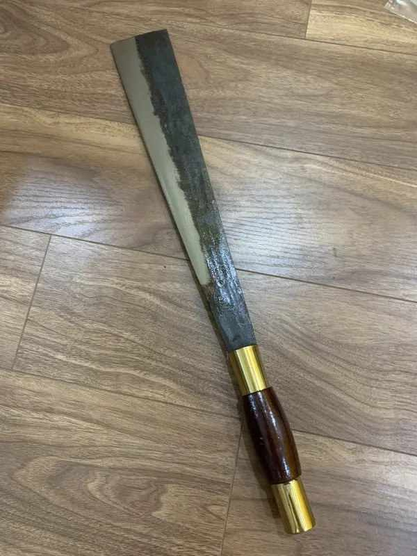 Dao Parang Năm Dao Chặt Cây Dao Phát Hoang Đi Rừng Dài 50cm, Thép Nhíp Ô Tô Cán Muồng Đai Đồng 8