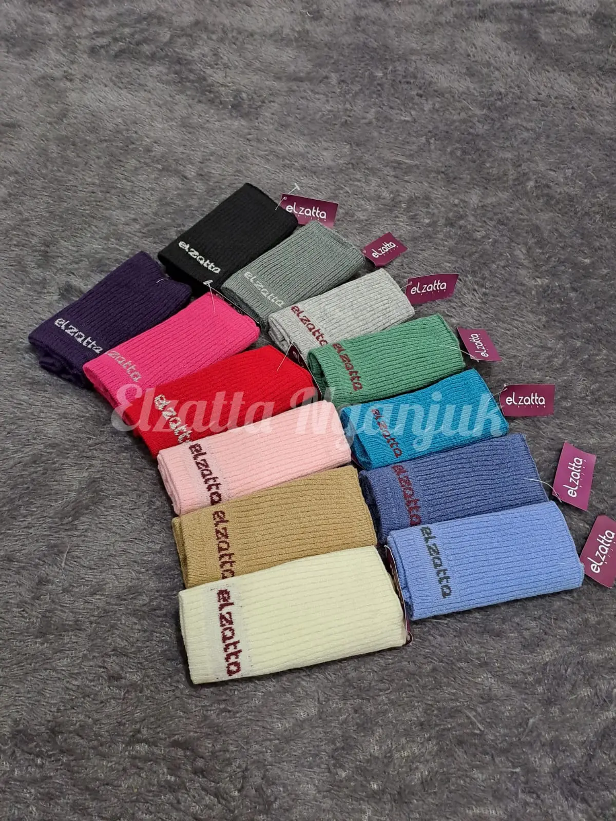 ELZATTA BANDANA RAJUT/CIPUT RAJUT NYAMAN DIPAKAI/CIPUT RAJUT MURAH