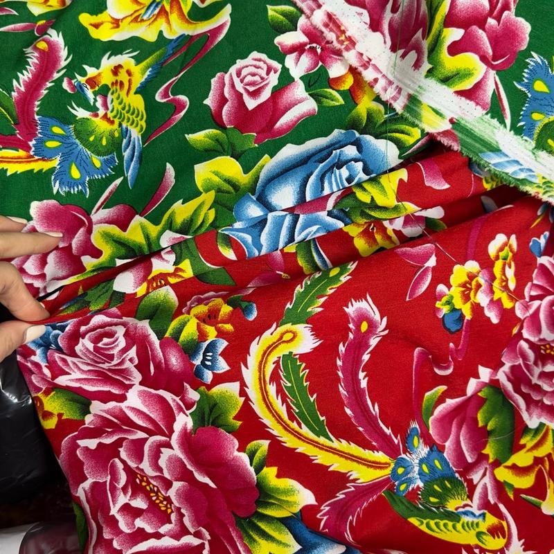 Vải Chăn Con Công khổ 1m6x(tuỳ chọn)