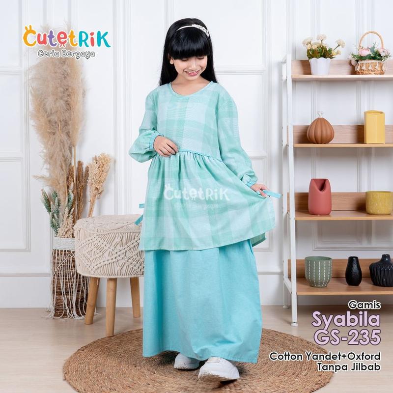 Product Introduction of Gamis Syabila Gs-235 By CUTETRIK 0
